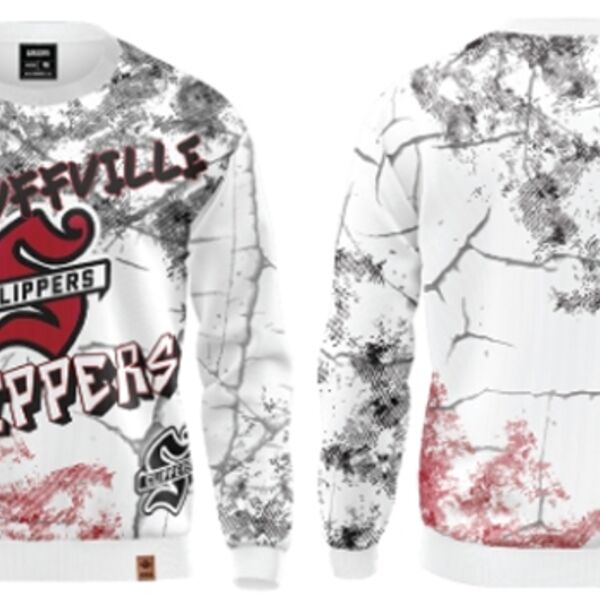 Whitchurch Stouffville Sublimated Graffiti Crewneck - Youth Thumbnail