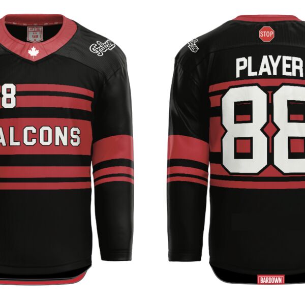 Garden City Falcons Sublimated Hockey Jersey - Youth Thumbnail