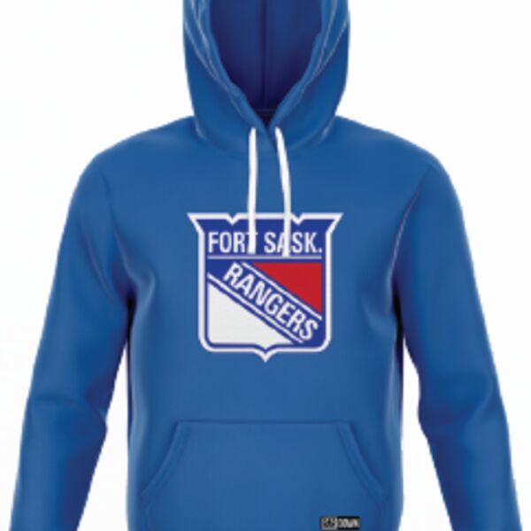 Fort Saskatchewan Rangers Cuff Colored Hoodie - Blue Thumbnail