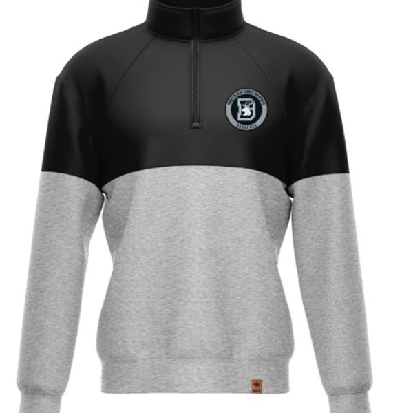 Buckeyes Two Tone Raglan Quarter Zip  Thumbnail