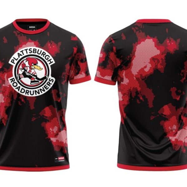 Plattsburgh Youth Hockey Association  Sublimated Short Sleeve - Youth Thumbnail