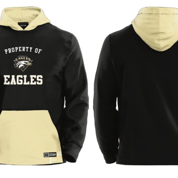 North East Eagles Art Attack Streetwear Hoodie - Youth  Thumbnail