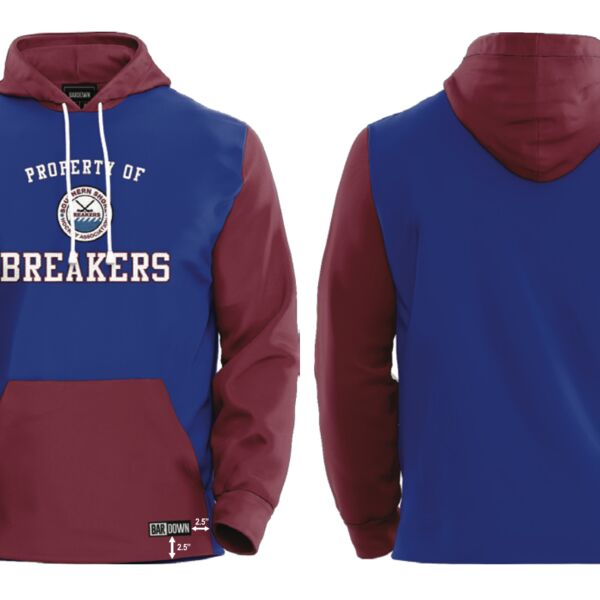 Southern Shore Breakers Art Attack Streetwear Hoodie Thumbnail