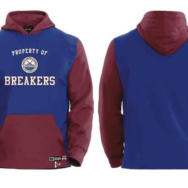 Southern Shore Breakers Art Attack Streetwear Hoodie - Youth Thumbnail