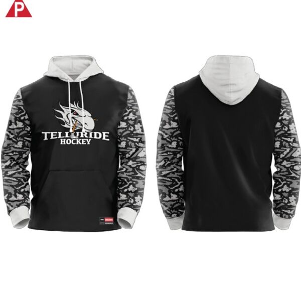 Telluride  Hockey Sublimated Hoodie - Youth  Thumbnail