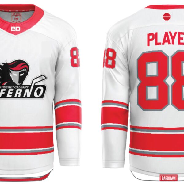 Jr. Inferno GHC Sublimated Hockey Jersey A6 Youth Thumbnail