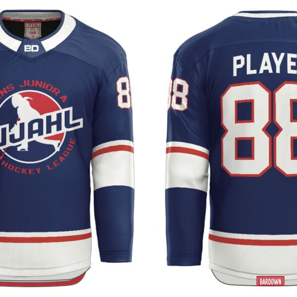 Women’s Junior A Hockey League Sublimated Hockey Jersey Thumbnail