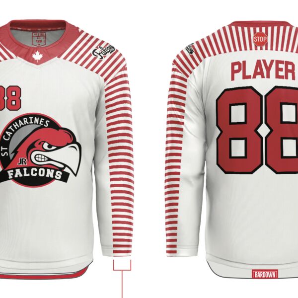 Garden City Falcons Sublimated Hockey Jersey Thumbnail