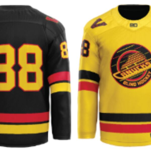 Canadian Blind Hockey Reversible Sublimated Hockey Jersey 2 Thumbnail