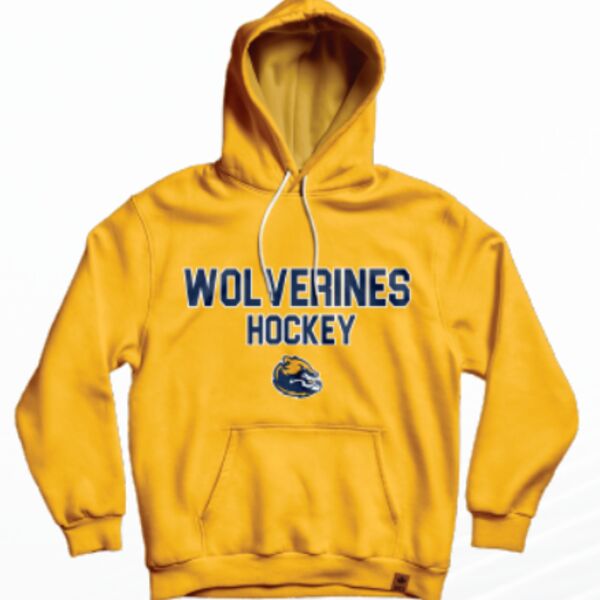 Wolverines Classic Hoodie - Gold - Youth Thumbnail
