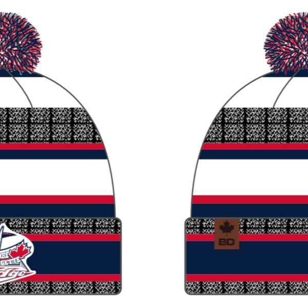 Lacombe Ringette Edge Pepper Stripes Toque Thumbnail