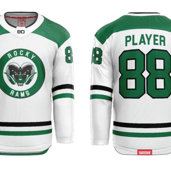 Rocky Mountain Hybrid Hockey Jersey with Scoop (Y) Thumbnail