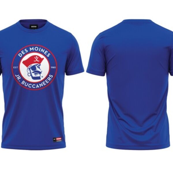 Des Moines Jr Bucs Sublimated Short Sleeve (1) - Youth  Thumbnail
