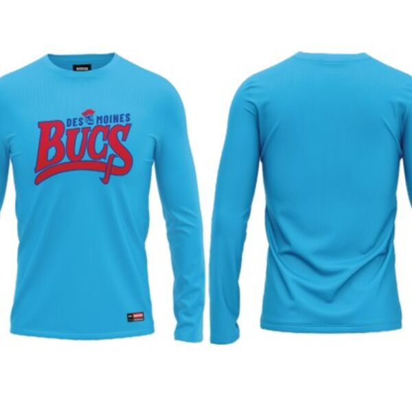 Des Moines Jr Bucs Sublimated Long Sleeve 1.0 Thumbnail