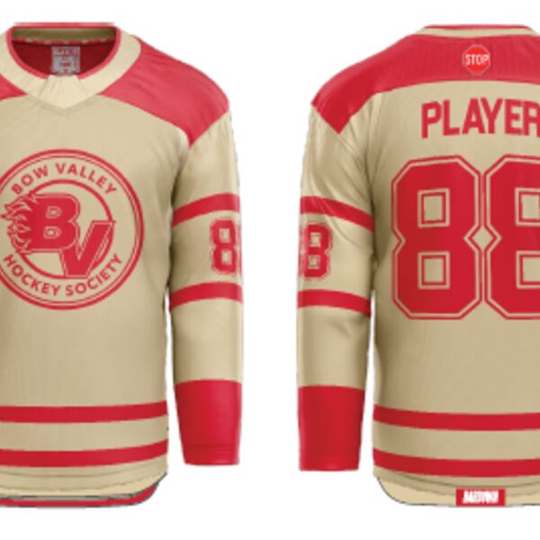 Bow Valley 3rd Sublimated Jersey - Beige Thumbnail