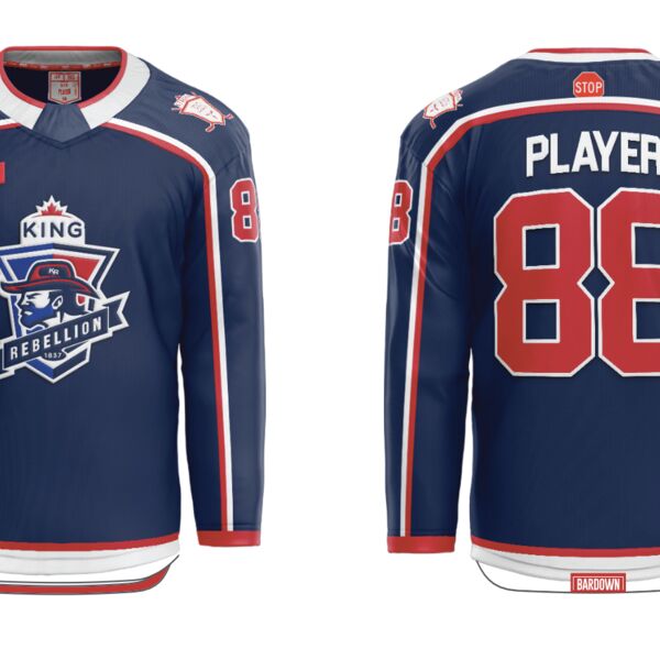 King Rebellion Cut & Sew Hockey Jersey Thumbnail