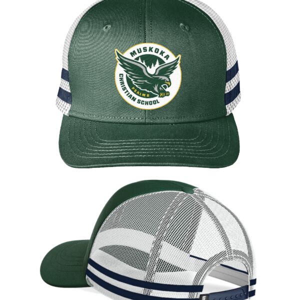 Muskoka Christian School Wrap Around Mesh 6 Panel Hat Thumbnail