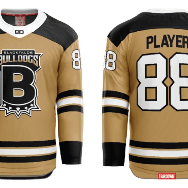 Blackfalds Bulldogs Dowler U13 Sublimated Jersey (Youth) w/o sponsor Thumbnail