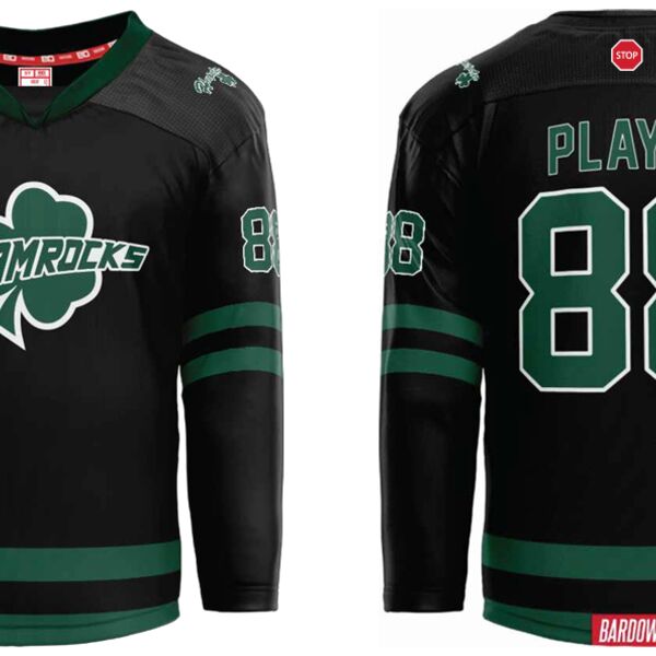 Hespeler Shamrocks Sublimated Hockey Jersey - Adult Thumbnail