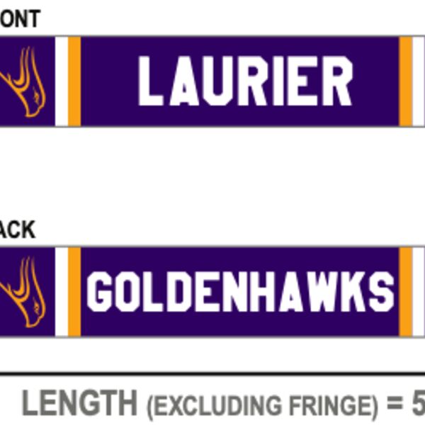 Laurier University Classic 4.0 Scarf Thumbnail