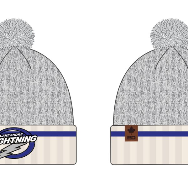 Lakeshore Lightning Snow Pepper Toque Thumbnail