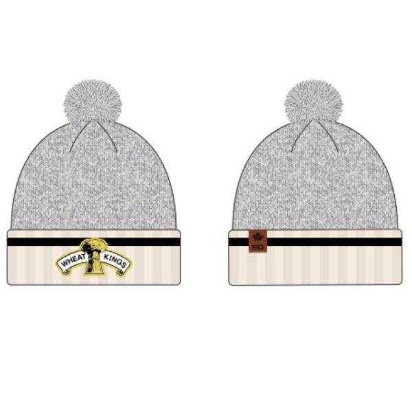 Brandon Wheat Kings Snow Pepper Toque  Thumbnail